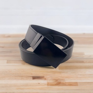 Black Belt With Metal Buckle